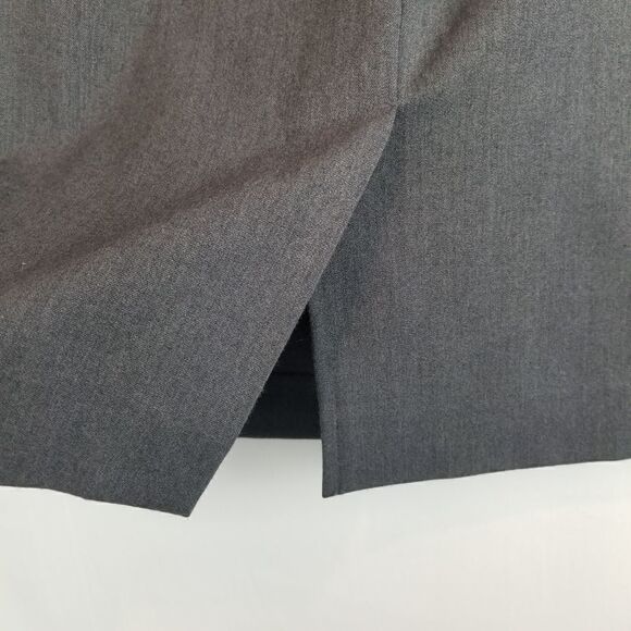 MERONA A-LINE SKIRT, MEDIUM GRAY. SIZE 8. - Picture 8 of 12